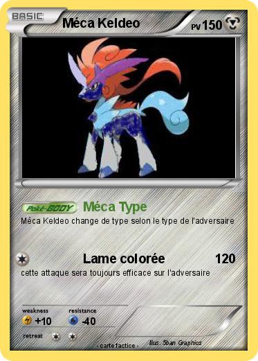 Pokemon Méca Keldeo