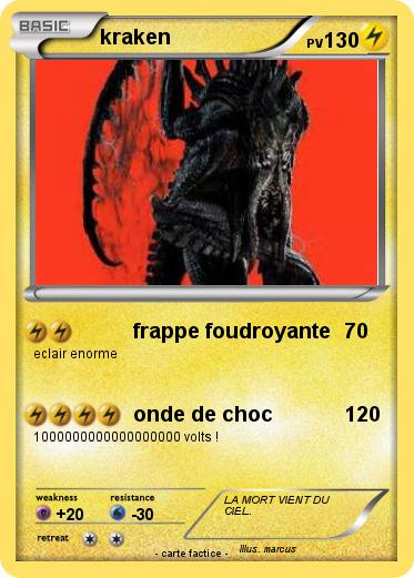 Pokemon kraken