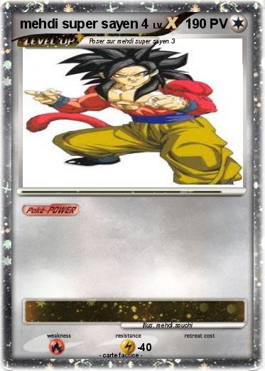 Pokemon mehdi super sayen 4
