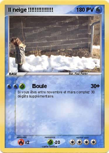 Pokemon Il neige !!!!!!!!!!!!!!!
