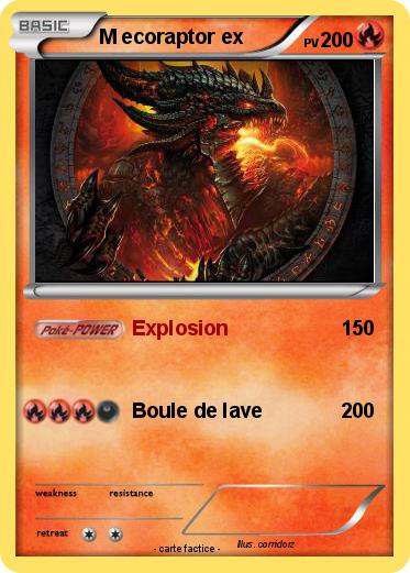 Pokemon M ecoraptor ex