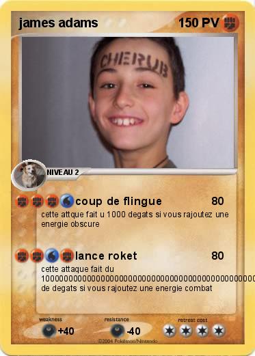 Pokemon james adams
