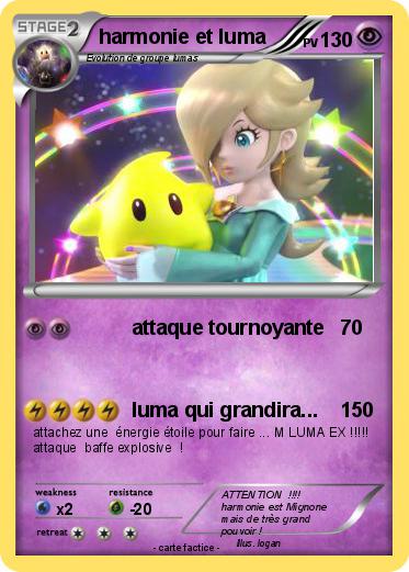 Pokemon harmonie et luma