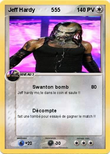 Pokemon Jeff Hardy           555                         