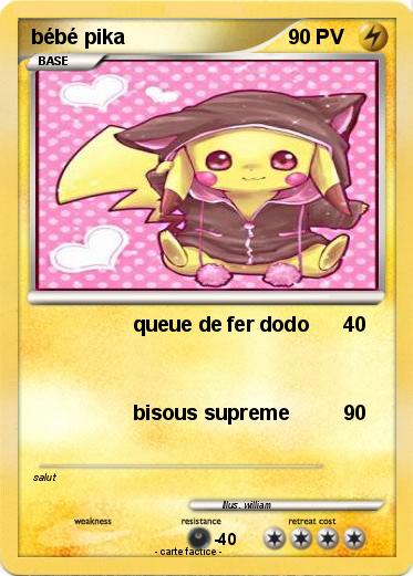 Pokemon bébé pika