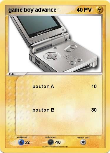 Pokemon game boy advance