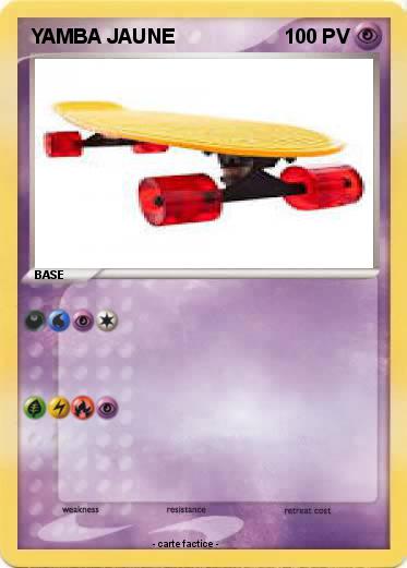 Pokemon YAMBA JAUNE
