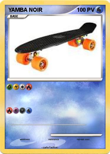 Pokemon YAMBA NOIR