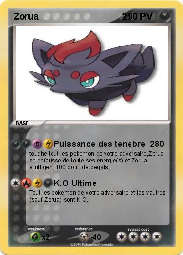 Pokemon Zorua                                 2   
