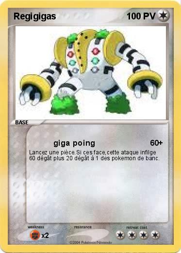 Pokemon Regigigas