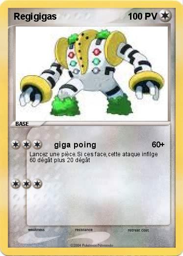 Pokemon Regigigas