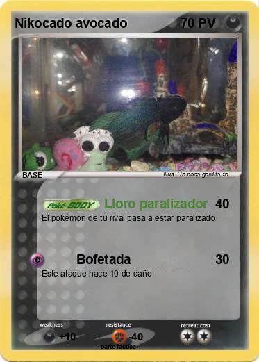 Pokemon Nikocado avocado