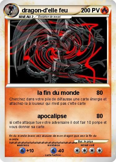 Pokemon dragon-d'elle feu
