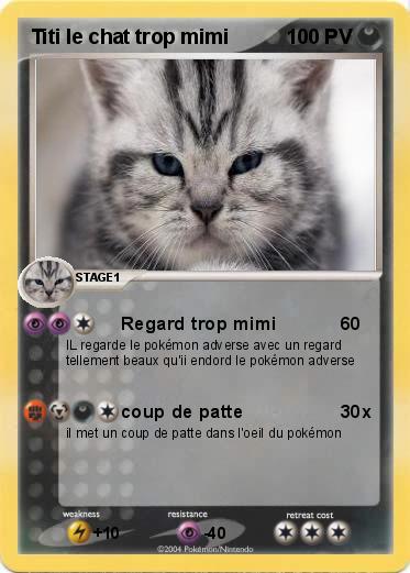 Pokemon Titi le chat trop mimi