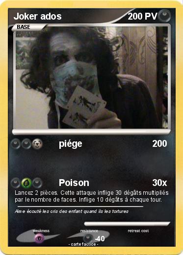 Pokemon Joker ados