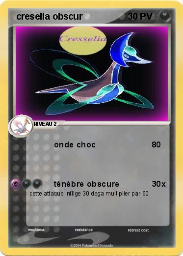 Pokemon  creselia obscur
