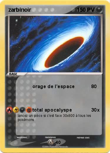 Pokemon zarbinoir