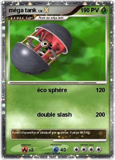 Pokemon méga tank