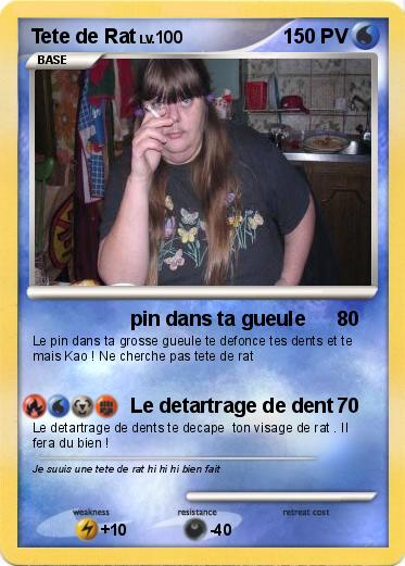 Pokemon Tete de Rat
