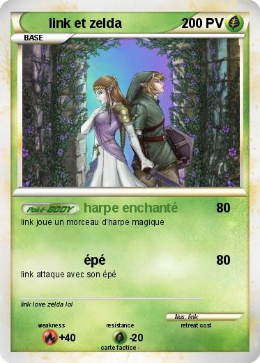 Pokemon link et zelda