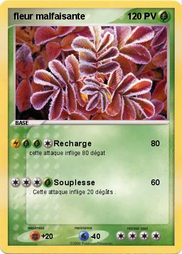 Pokemon fleur malfaisante