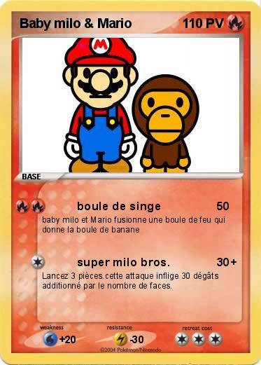 Pokemon Baby milo & Mario            