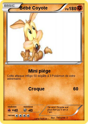 Pokemon Bébé Coyote