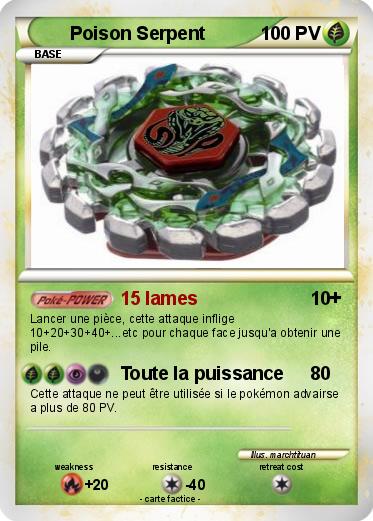 Pokemon Poison Serpent
