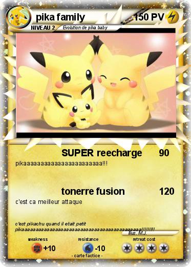 Pokemon pika family