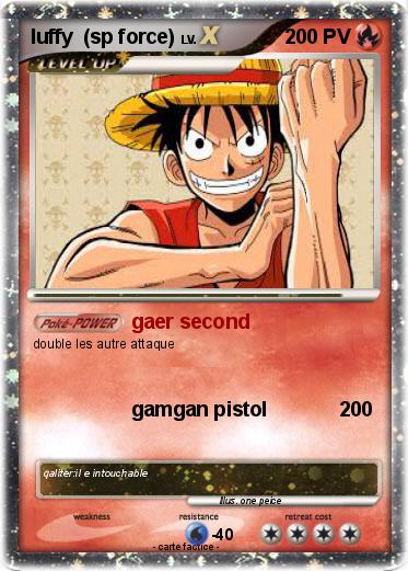 Pokemon luffy  (sp force)