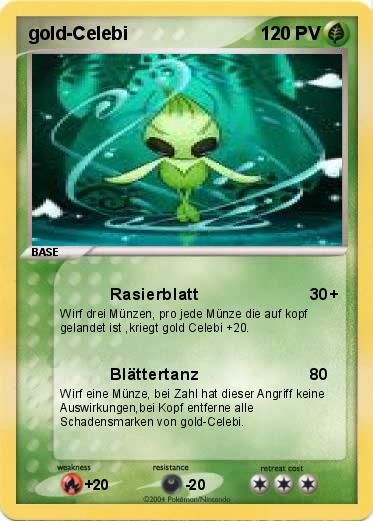 Pokemon gold-Celebi