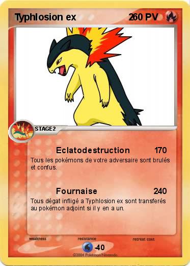 Pokemon Typhlosion ex                    2