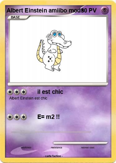 Pokemon Albert Einstein amiibo mods