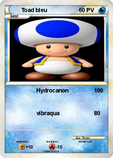 Pokemon Toad bleu