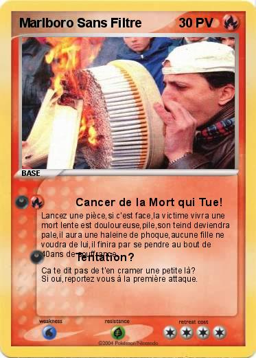 Pokemon Marlboro Sans Filtre