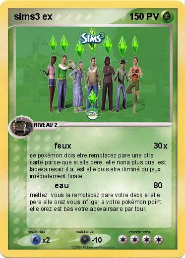 Pokemon sims3 ex