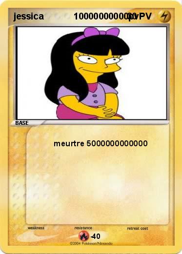 Pokemon jessica            10000000000pv