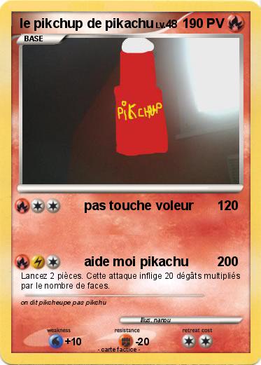 Pokemon le pikchup de pikachu