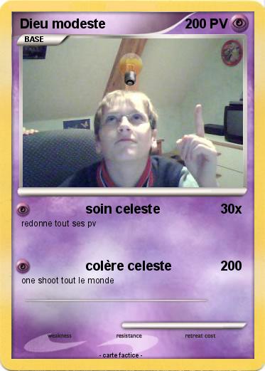 Pokemon Dieu modeste                                            00
