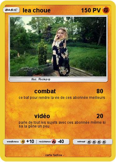 Pokemon lea choue