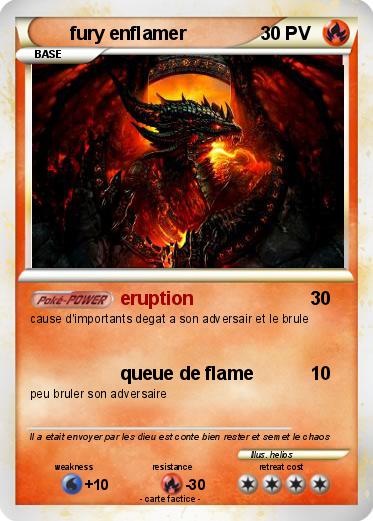 Pokemon fury enflamer