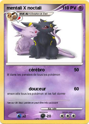 Pokemon mentali X noctali