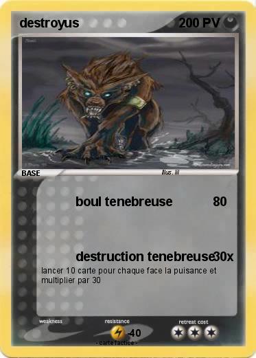 Pokemon destroyus