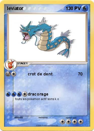 Pokemon leviator