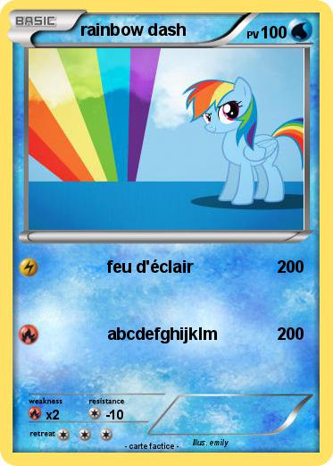 Pokemon rainbow dash