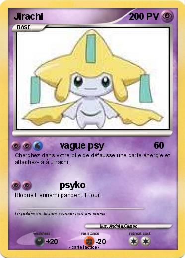 Pokemon Jirachi