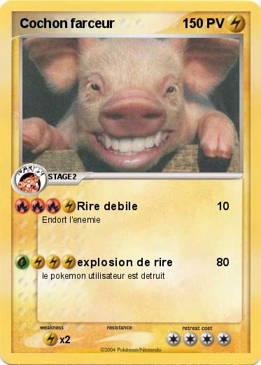 Pokemon Cochon farceur 