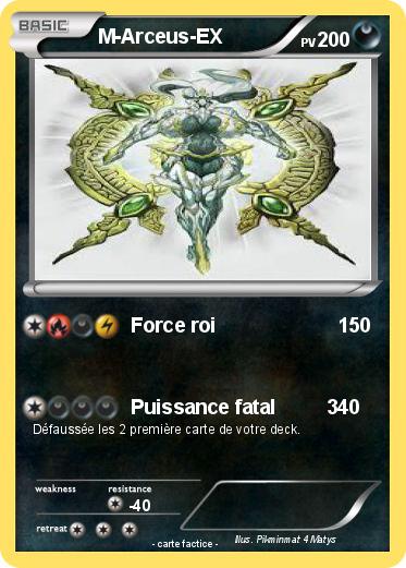 Pokemon M-Arceus-EX