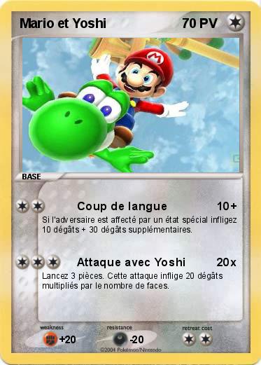 Pokemon Mario et Yoshi