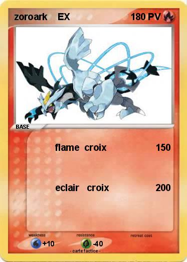 Pokemon zoroark    EX